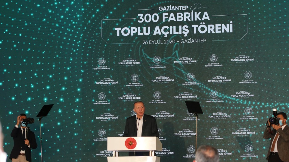 Erdoğan, 45 yıldır faaliyette olan fabrikayı ‘yeni’ diye açtı